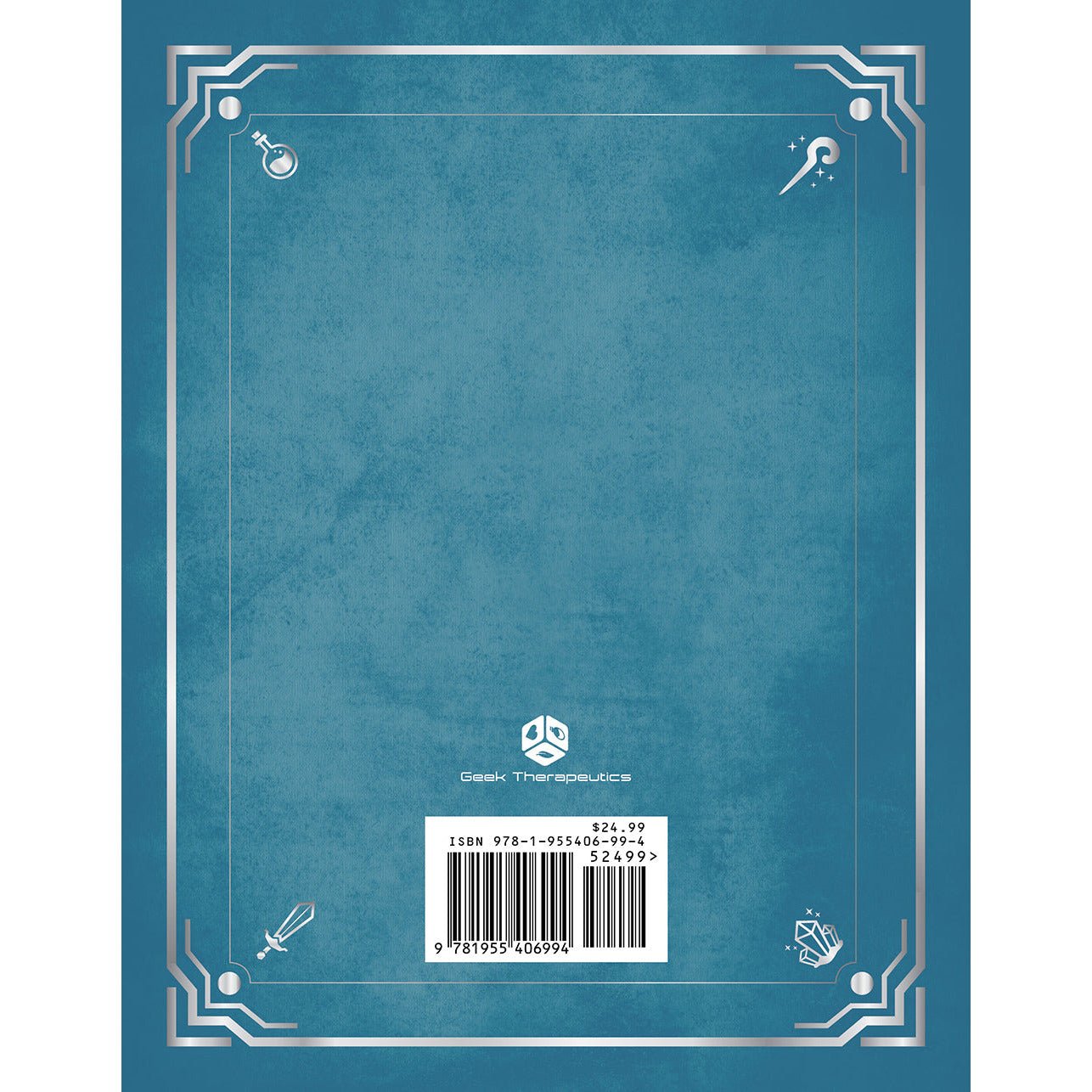 The Game Master's Dungeon Journal (Aqua Blue)