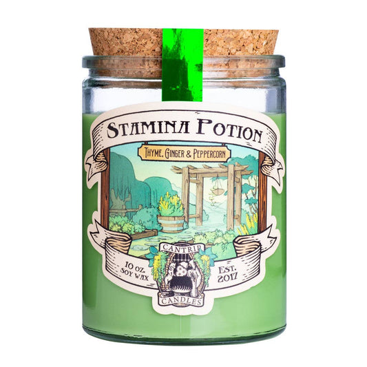Cantrip Candles - Stamina Potion 10oz