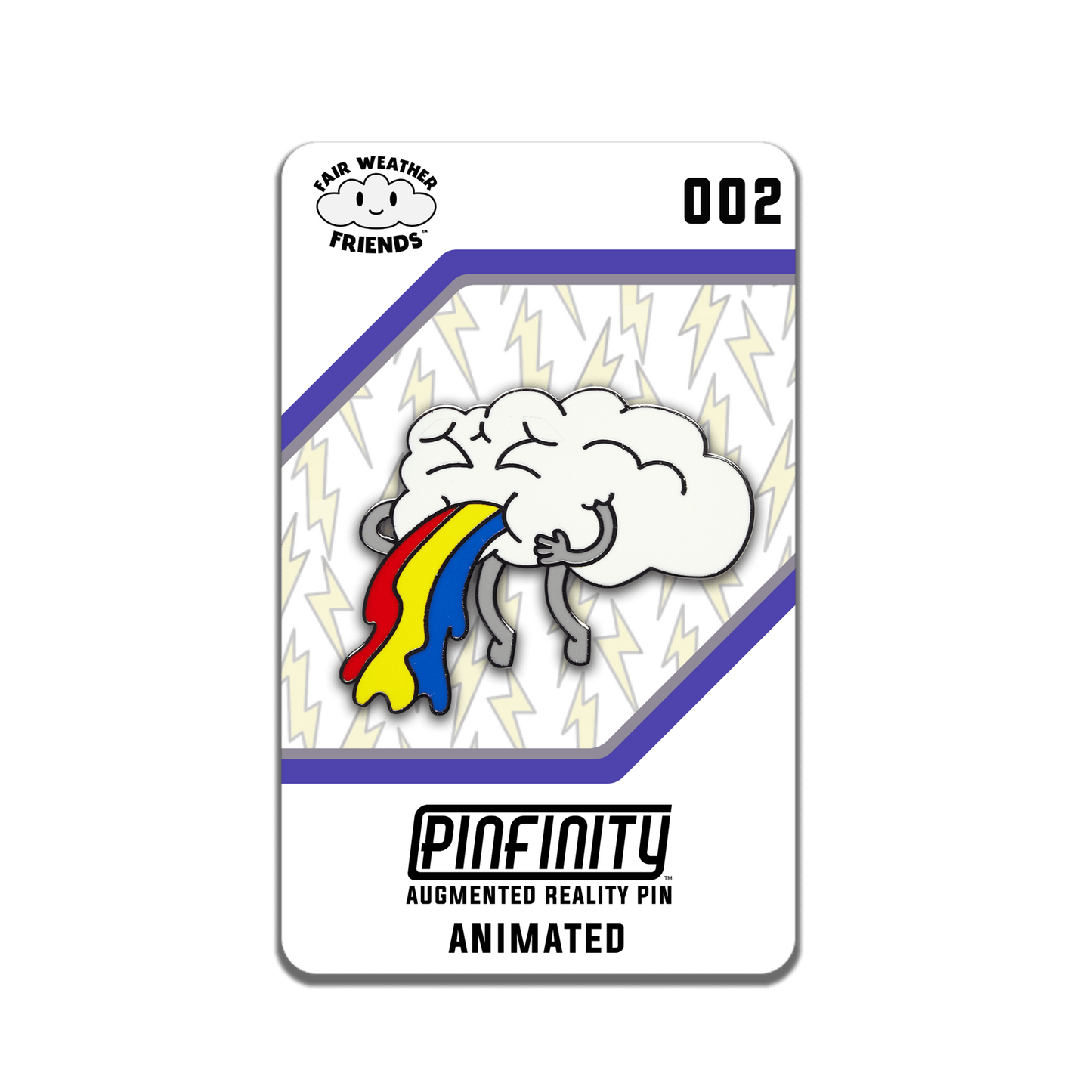 Fair Weather Friends - Cloudy (Rainbow)