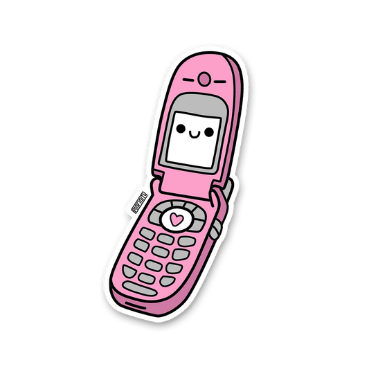 Leon Römer - Retro Phone 3” AR Sticker