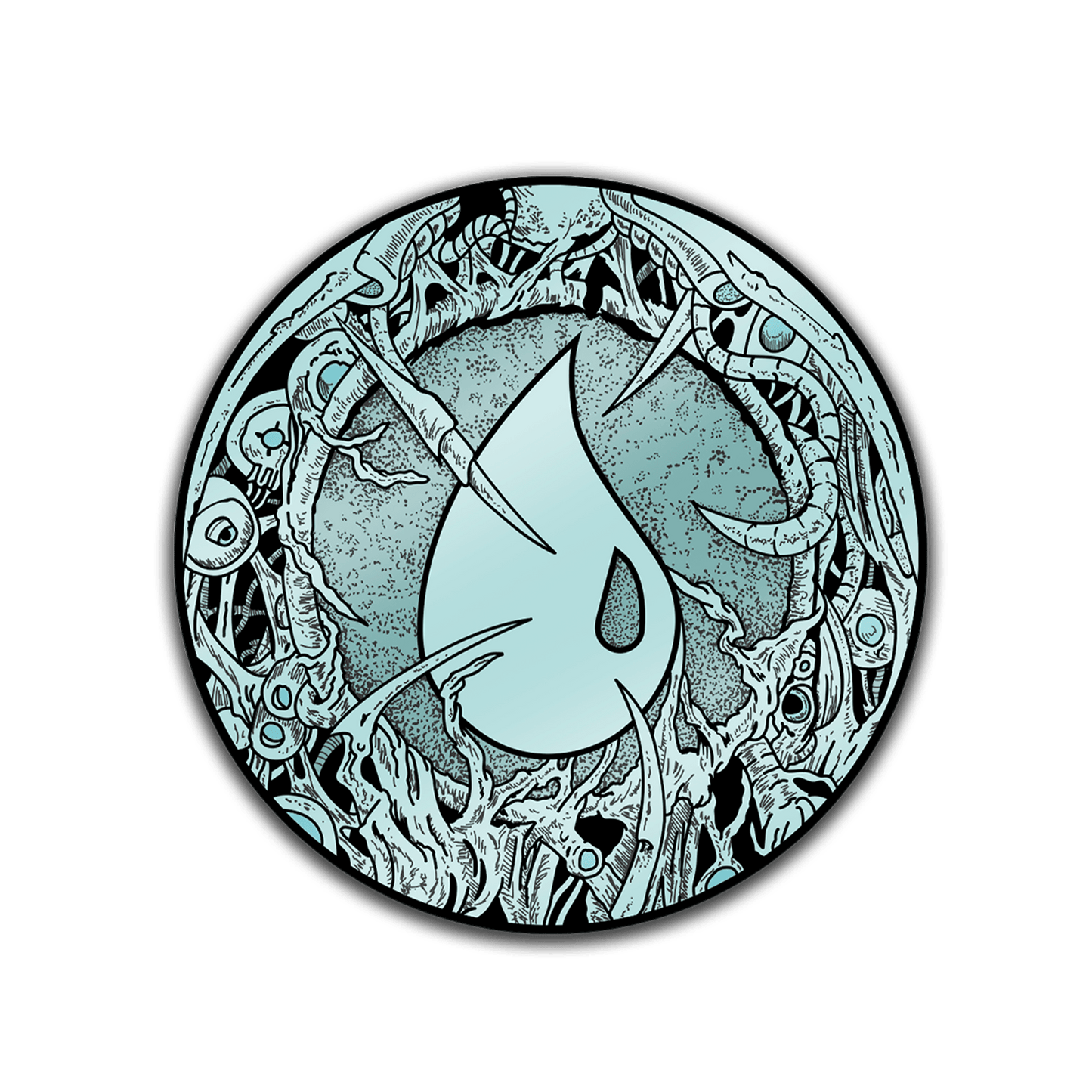 Magic: The Gathering - Infect Island Pin