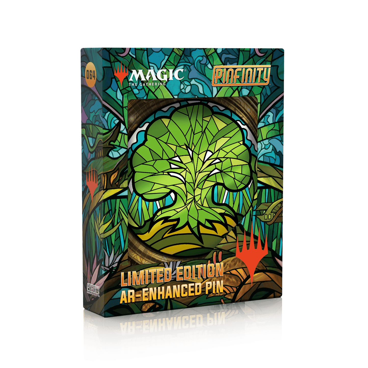 Magic: the Gathering - Stained Glass Forest Pin