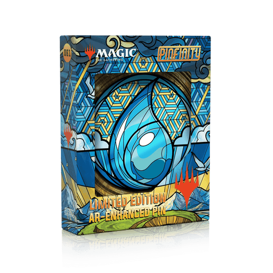 Magic: the Gathering - Stained Glass Island Pin