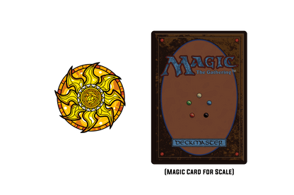 Magic: the Gathering - Stained Glass Plains Pin