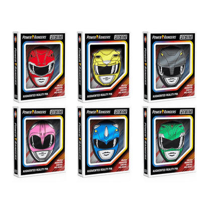 Power Rangers Pin Set