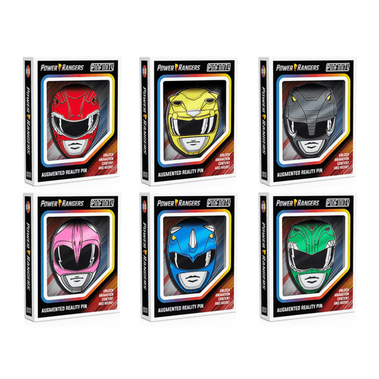 Power Rangers Pin Set