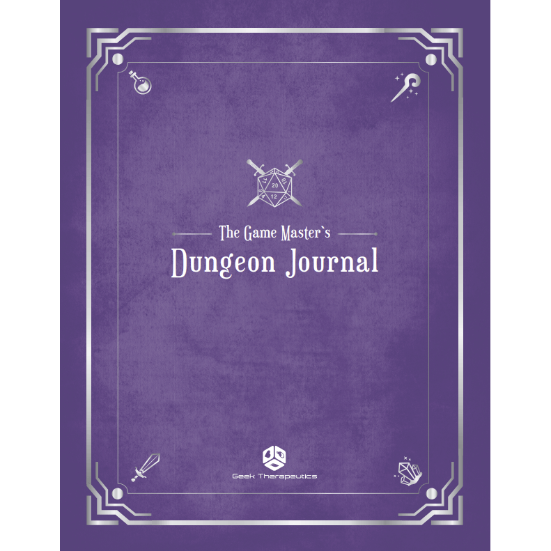 The Game Master's Dungeon Journal (Royal Purple)