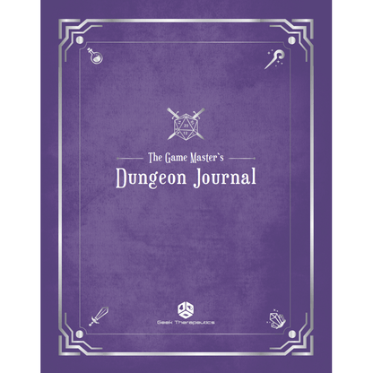 The Game Master's Dungeon Journal (Royal Purple)
